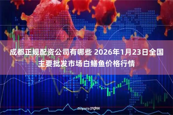 成都正规配资公司有哪些 2026年1月23日全国主要批发市场白鳝鱼价格行情
