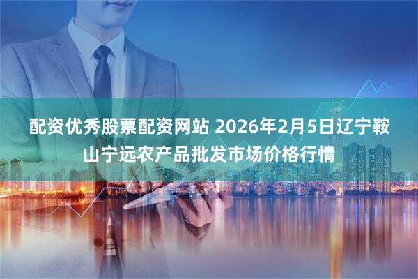 配资优秀股票配资网站 2026年2月5日辽宁鞍山宁远农产品批发市场价格行情